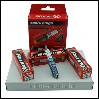 Kit 4 Candele Specifiche Gpl | Metano Adattabile Ford Mondeo IV dal 2007-2010 BIBA-RICAMBI