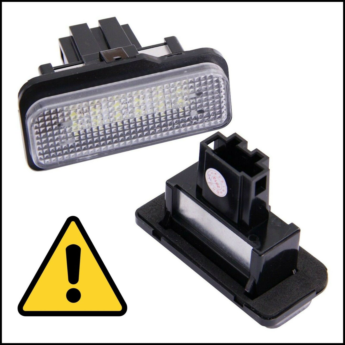 Lampadine Placchette Luci Targa Led Specifiche Adattabile Mercedes-Benz Classe C (S203) dal 2001-2007