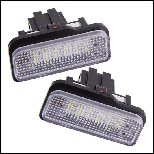 License Plate Light Bulbs LED Specifications Suitable for Mercedes-Benz C-Class (S203) from 2001-2007