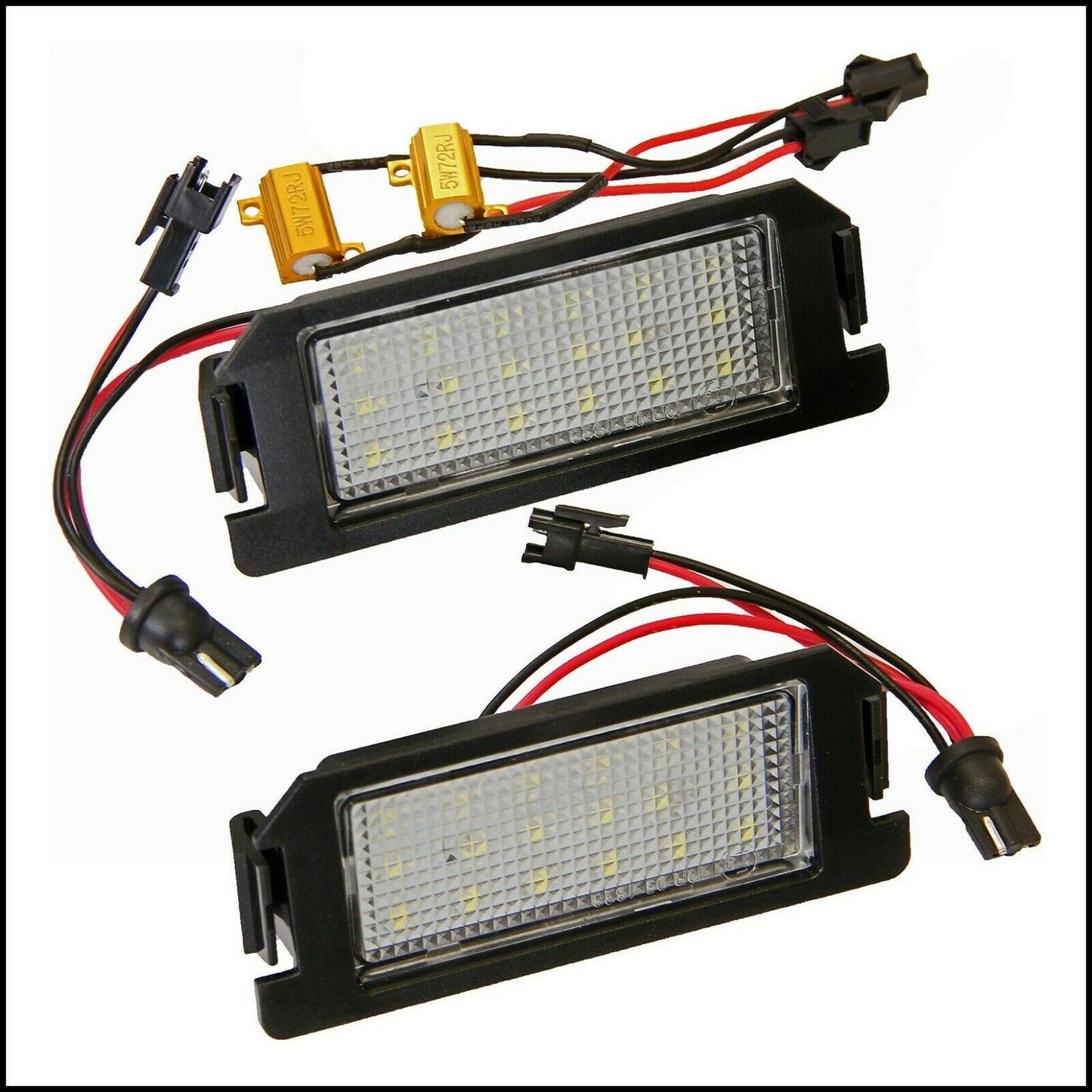 License Plate Light Bulbs LED Specific For Hyundai i10 II from 2013&gt;