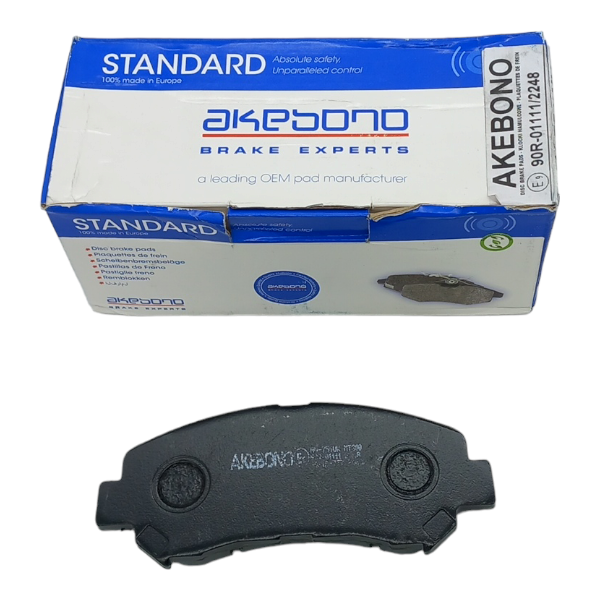 Kit 4 Pastiglie Freno Anteriori Compatibile Per Mazda CX-5 I (GH) dal 2010> BIBA-RICAMBI