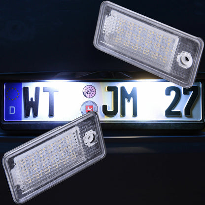 License Plate Light Bulbs LED Specifications Suitable for Audi A3 II from 2003-2015