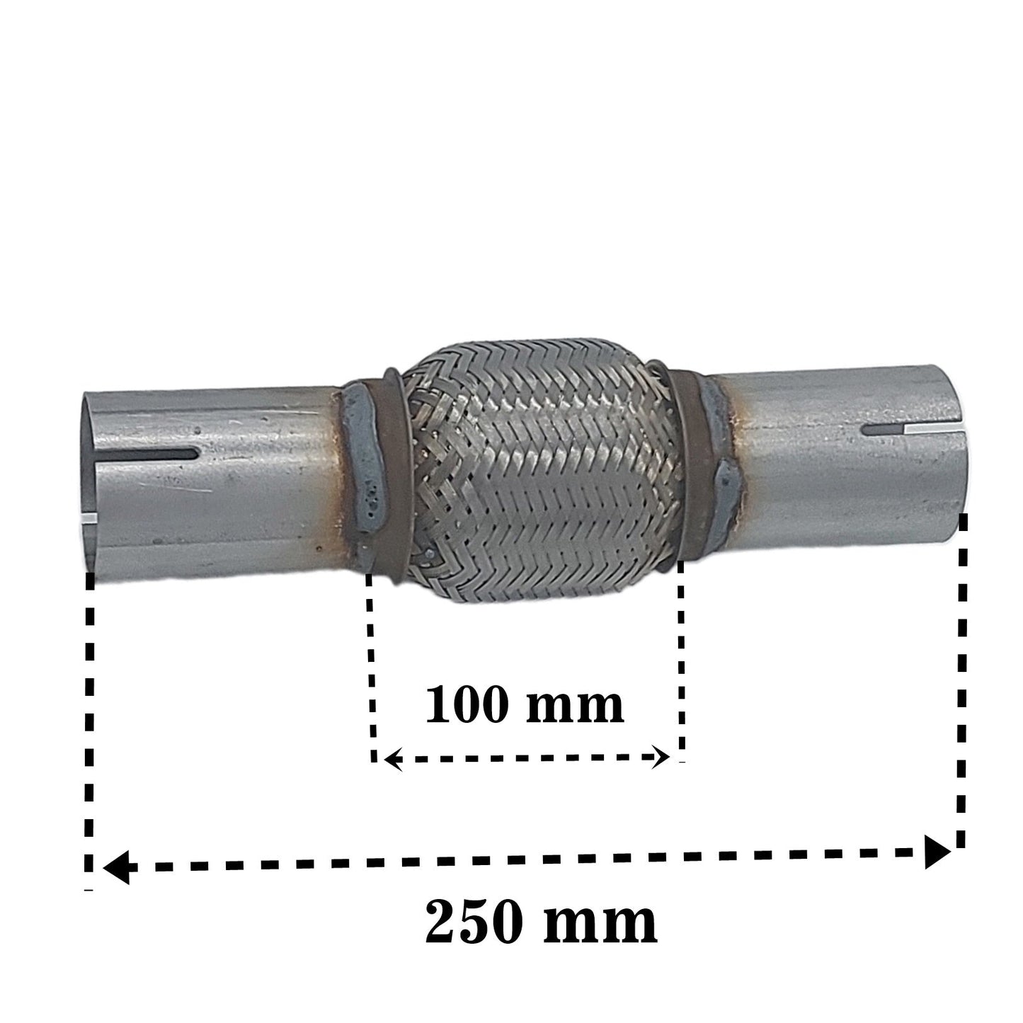 Flessibile Impianto Gas Scarico X Modifiche Con Asole Diametro Interno 65 mm BIBA-RICAMBI