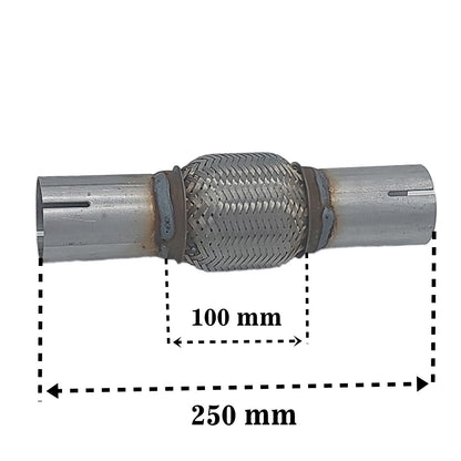 Flessibile Impianto Gas Scarico X Modifiche Con Asole Diametro Interno 42 mm BIBA-RICAMBI