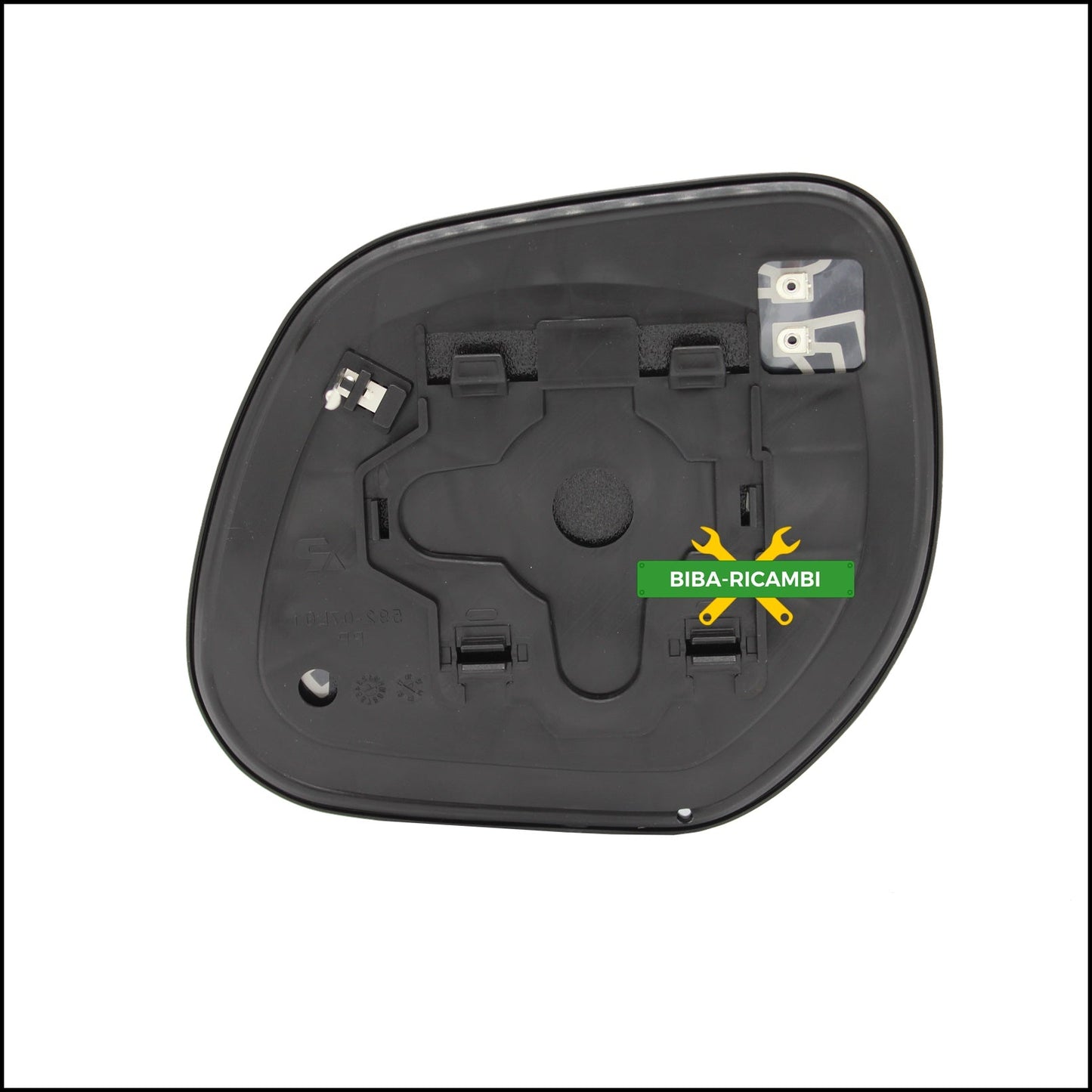 Piastra Specchio Retrovisore Termica Lato Dx-Passeggero Per Mitsubishi Outlander II (CW) solo dal 2008-2010 BIBA-RICAMBI