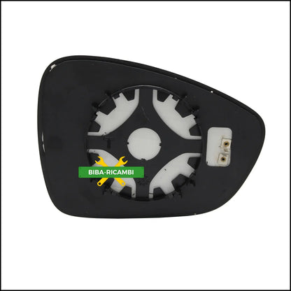 Piastra Retrovisore Asferica Termica Lato Sx-Guidatore Per Citroen DS4 dal 2011-2015 BIBA-RICAMBI