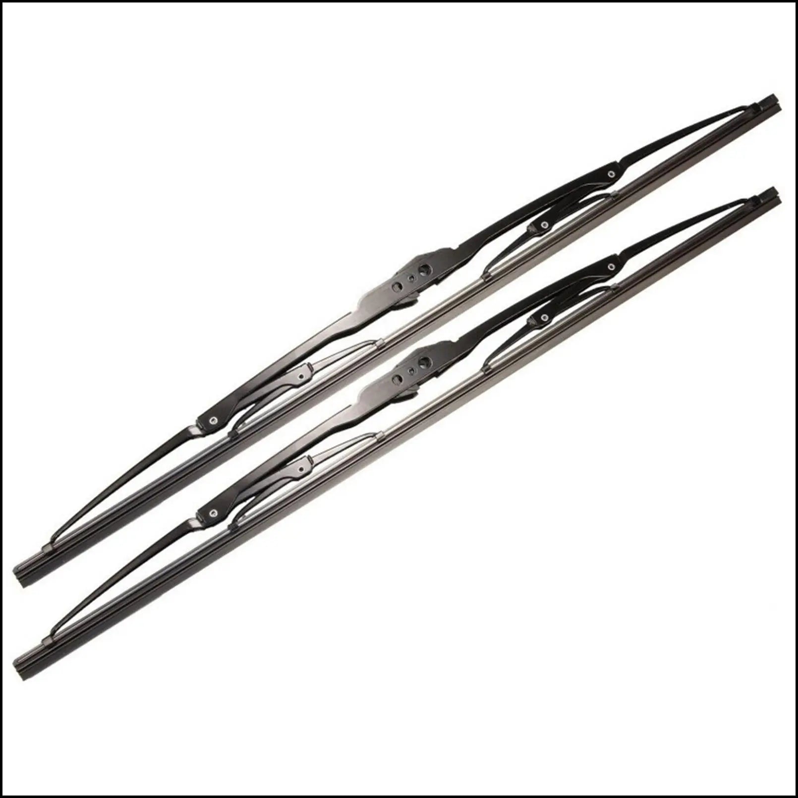 Coppia Spazzole Tergicristallo Adattabile Audi 100 dal 1989-1994 Misure 550/550mm BIBA-RICAMBI