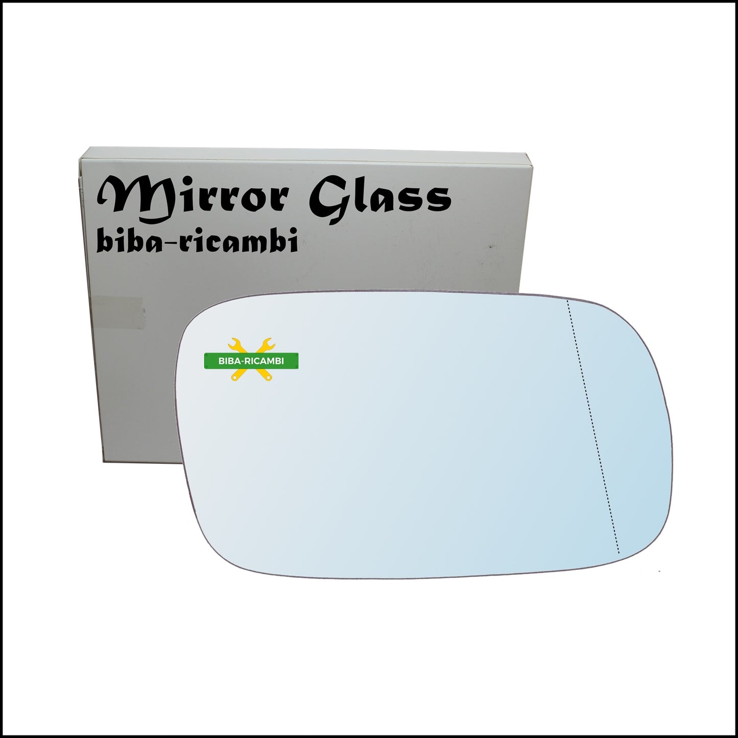 Aspherical Rearview Mirror Glass Right Passenger Side For Subaru Impreza (GC,GF) from 1997-2003