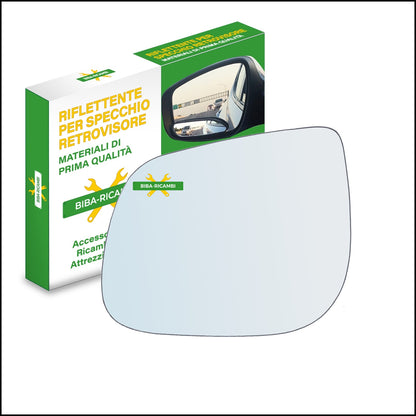 Left Driver Side Wing Mirror Glass For Kia Picanto II (TA) from 2011&gt;