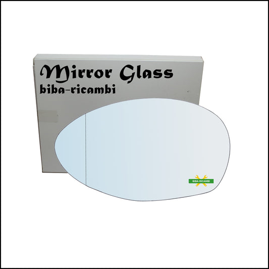 Aspherical Chrome Rear View Mirror Glass Left Driver Side For Alfa Romeo 147 only from 2000-2008