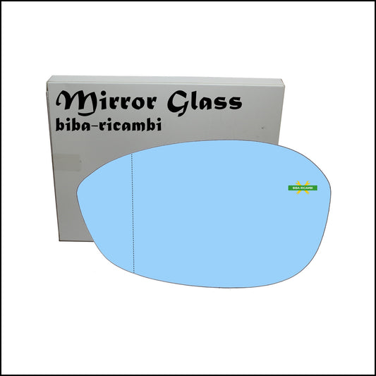 Aspherical Blue Rearview Mirror Glass Left Driver Side For Alfa Romeo Brera (939) from 2006-2011