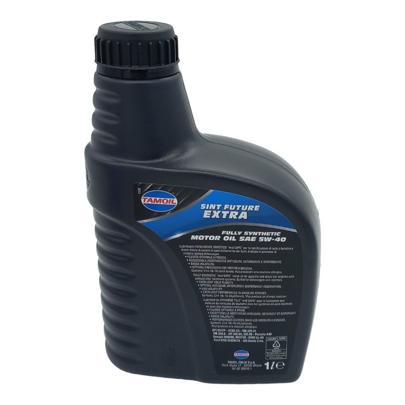 Olio Motore Tamolil Sint Future Extra 5W40 Compatibile Per Daihatsu BIBA-RICAMBI