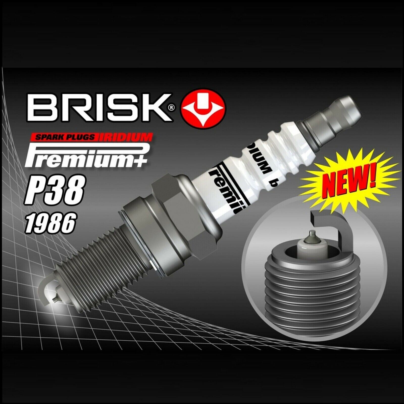 Candela Brisk Iridium Compatibile Per Lancia Delta III 1.4 88KW Mot. 198A4.000 BIBA-RICAMBI